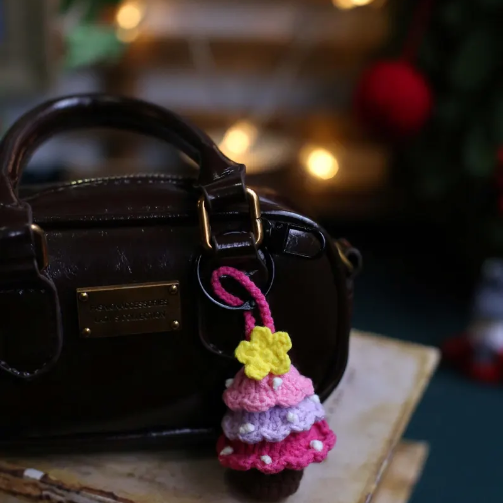 Mini Christmas Tree Ornament Crochet Pattern