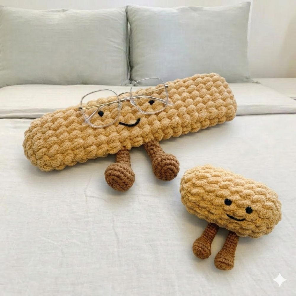 4 in 1 Quirky Desk Buddies Crochet Pattern