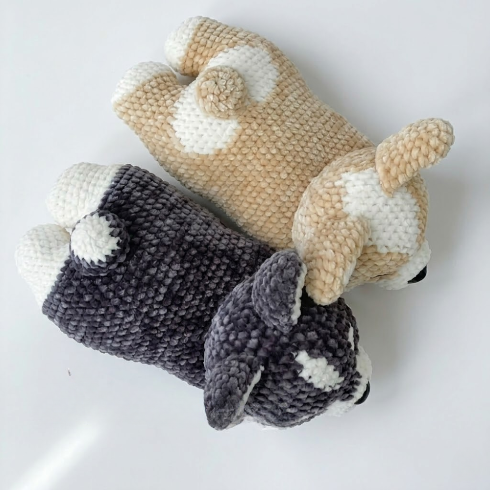 Cute Corgi Dog Crochet Pattern