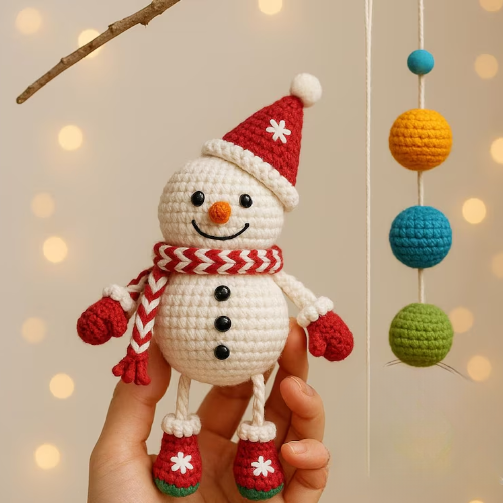Snowman Crochet Pattern