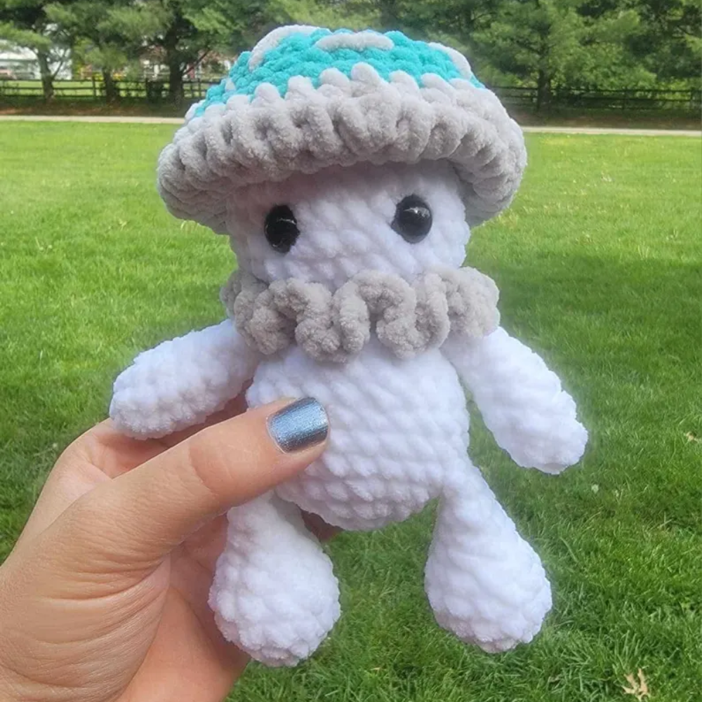 Mushroom Plush Crochet Pattern