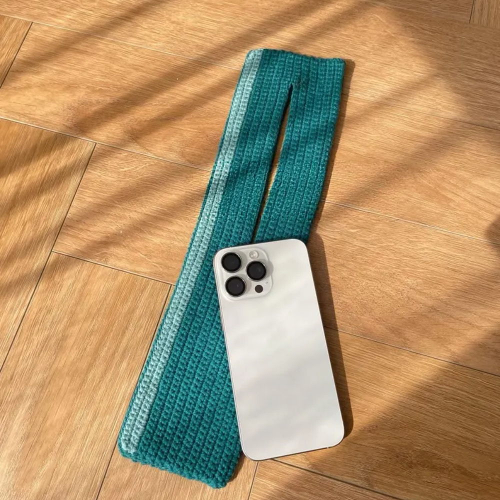 Minimalist Wrist Phone Holder Crochet Pattern