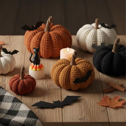 Cozy Pumpkins Crochet Pattern