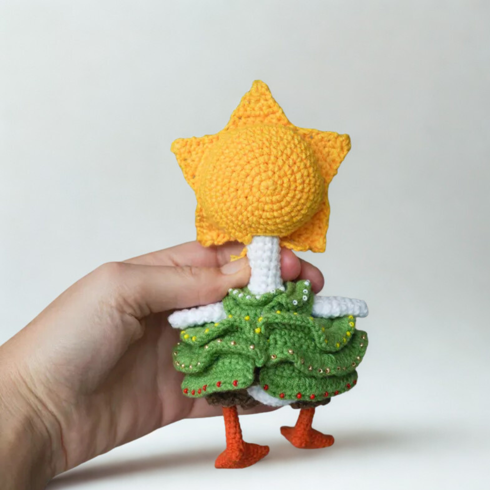 Star Duck Christmas  Crochet Pattern