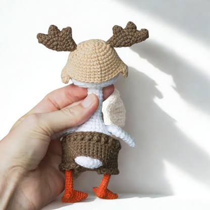 Star Duck Christmas  Crochet Pattern