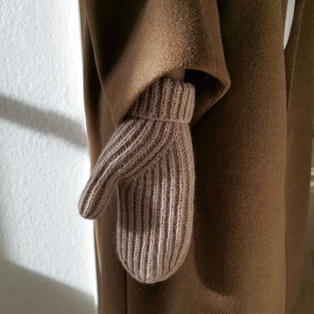 Classic Rib Mittens Knitting Pattern
