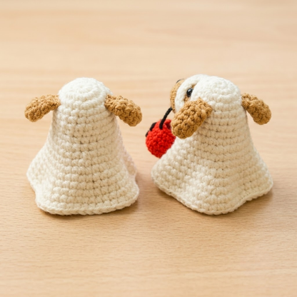 4 in 1 Ghost & Puppy Halloween Crochet Pattern
