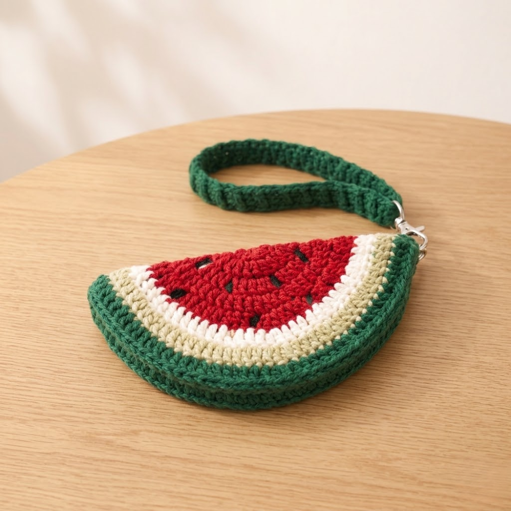 9 in 1 Glasses Holder & Fruit Coaster Crochet Pattern