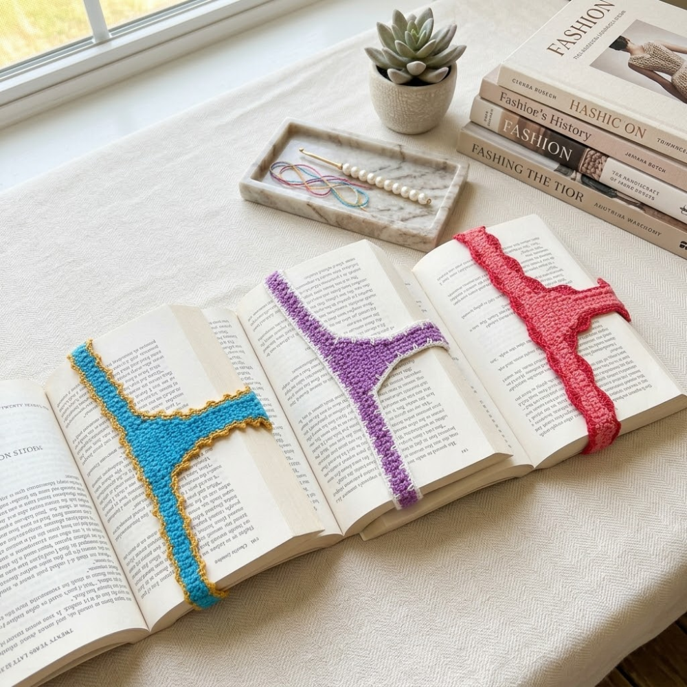 7 in 1 Amigurumi Bookmark Crochet Pattern