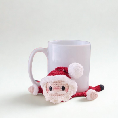 Amigurumi Christmas Coasters Crochet Pattern