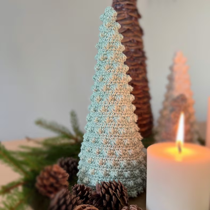 Minimalist Christmas Trees Crochet Pattern