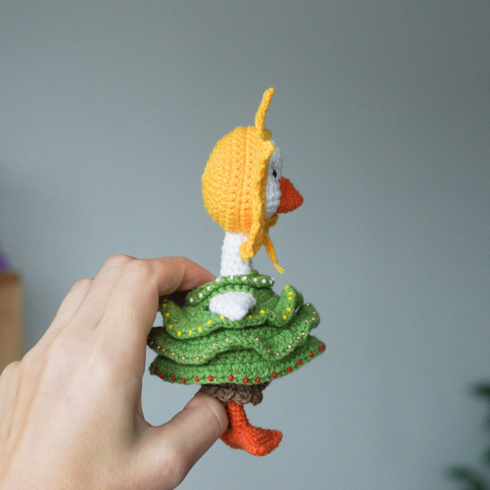 Star Duck Christmas  Crochet Pattern