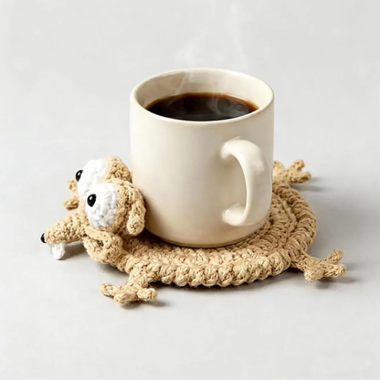 Goofy Mouse Coaster Crochet Pattern