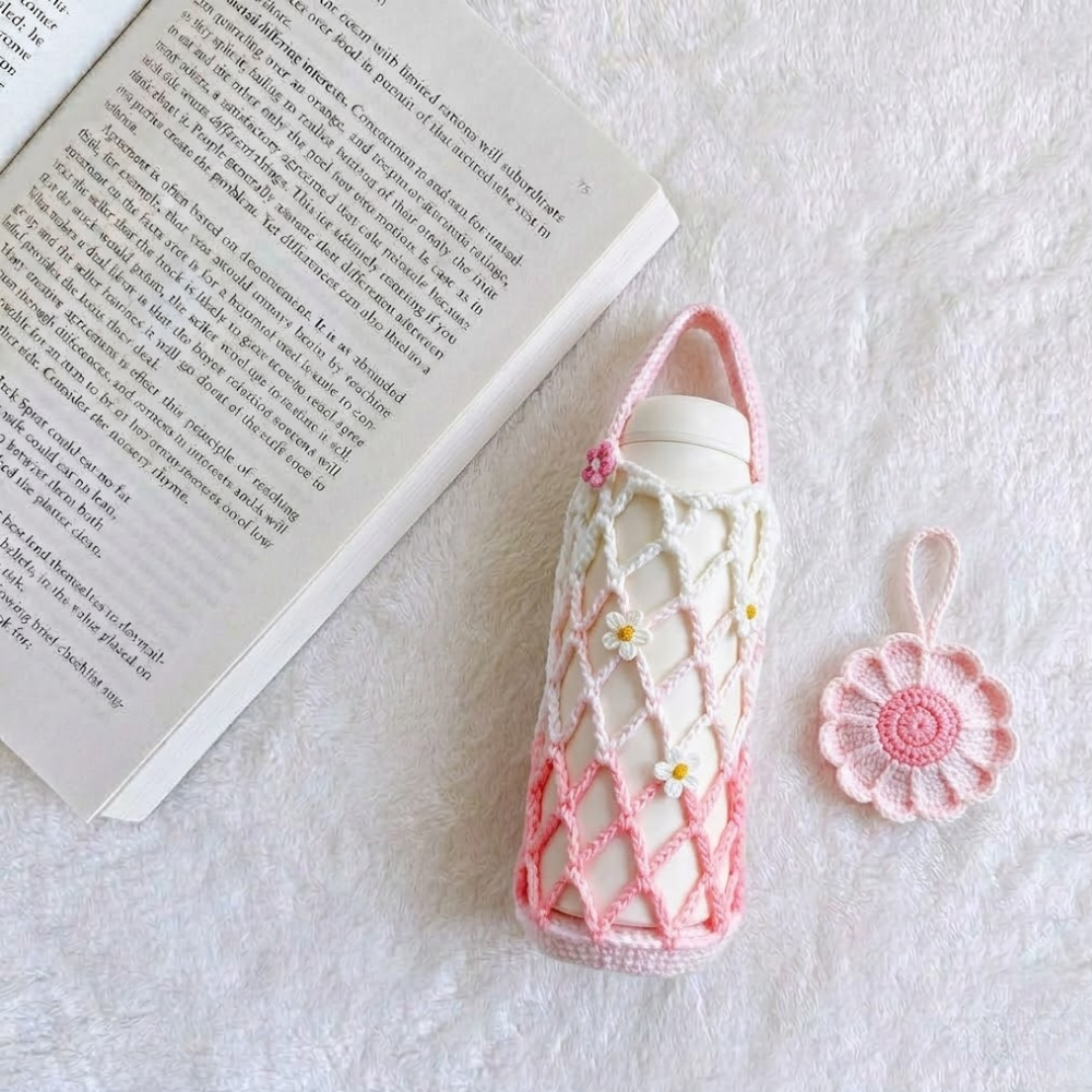 9 in 1 Water Bottle Holder Crochet Pattern