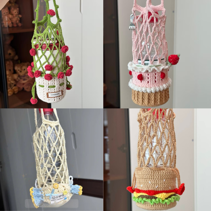 4 in 1 Water Bottle Holder Crochet Pattern