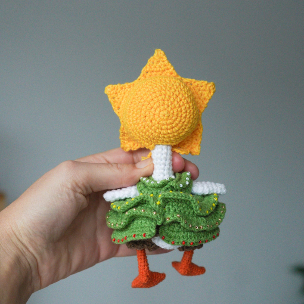 Star Duck Christmas  Crochet Pattern