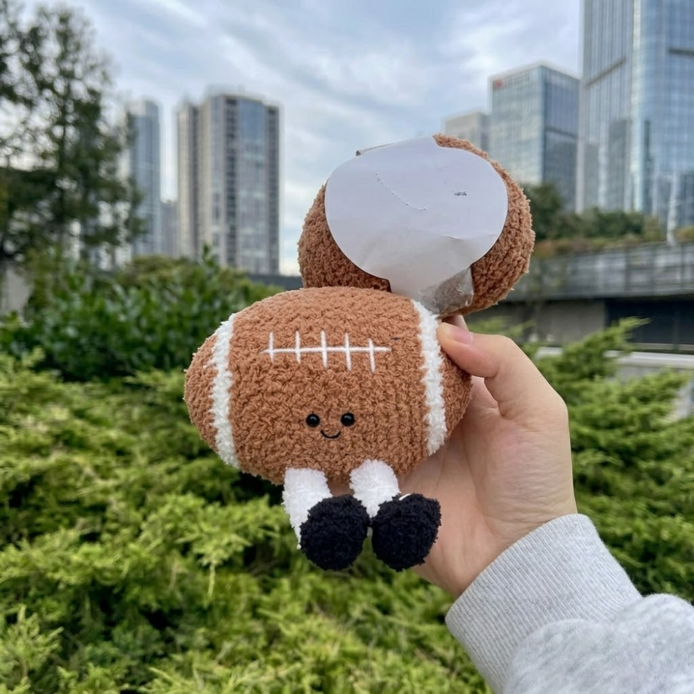 Jellycat Style Football Softie Crochet Pattern