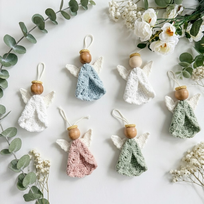 Christmas Angel Ornament Crochet Pattern