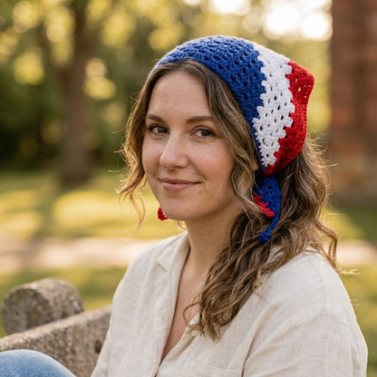 2 in 1 Bandana & Bow Tie Crochet Pattern