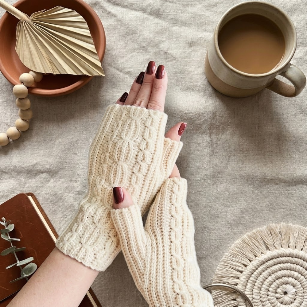 Cozy Winter Gloves Crochet Pattern