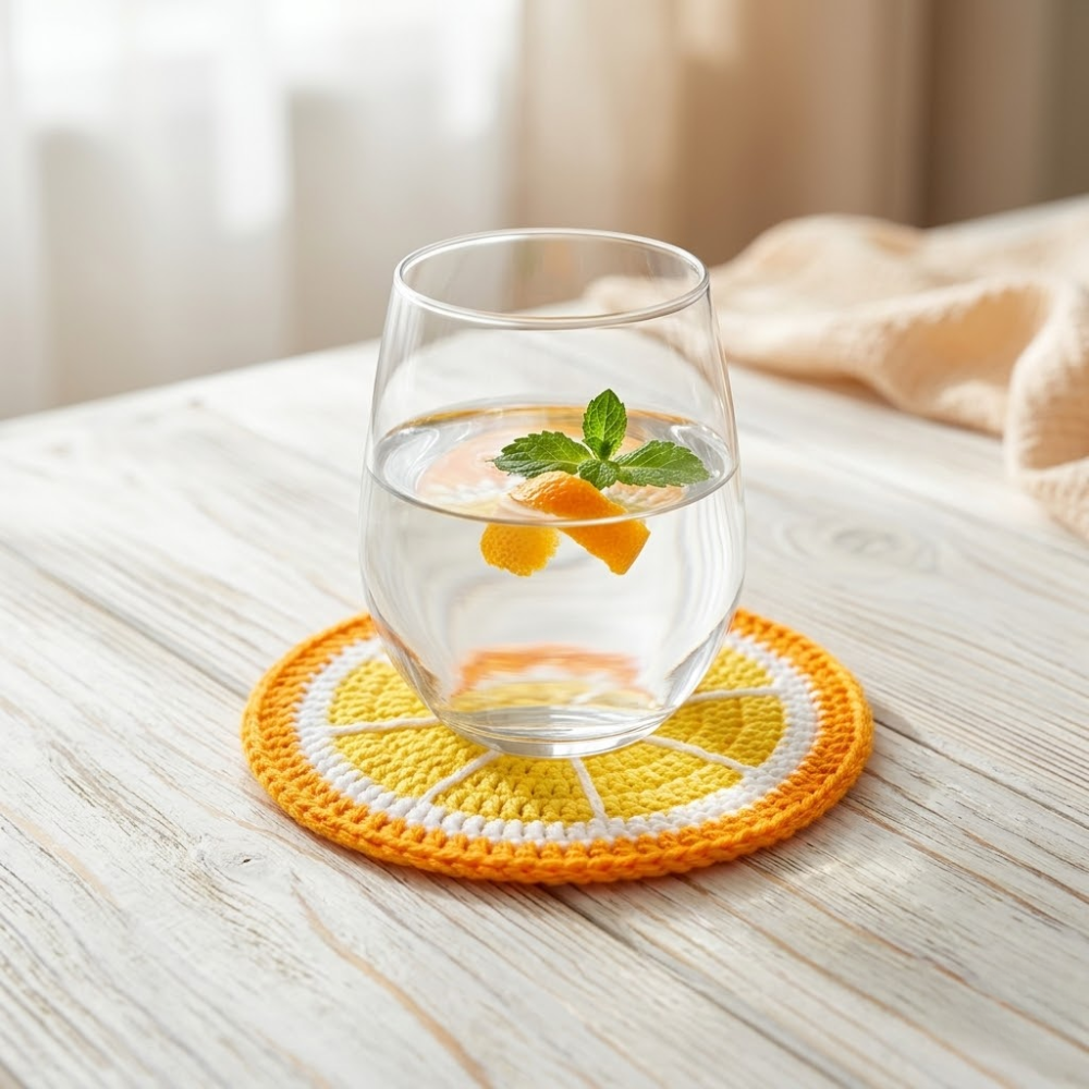 7 in 1 Fruit Coaster Crochet Pattern
