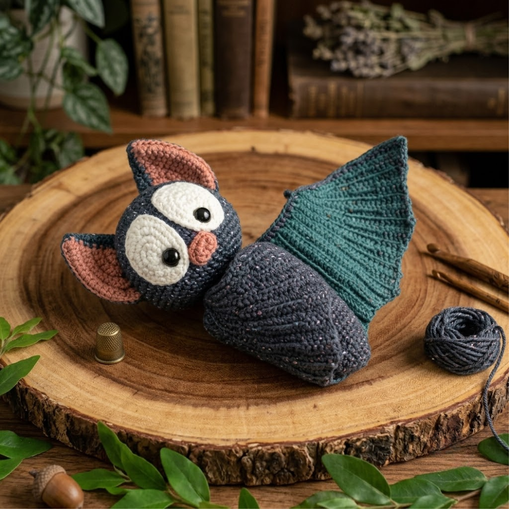 2 in 1 Spider and Bat Crochet Pattern