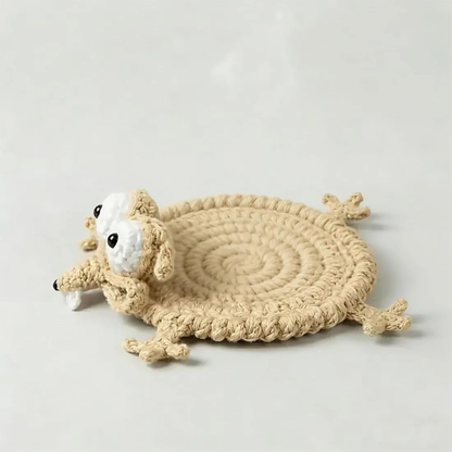 4 in 1 Coaster Amigurumi Crochet Pattern