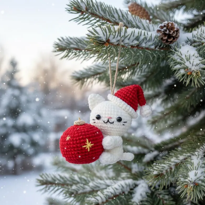 Santa Kitty Crochet Pattern