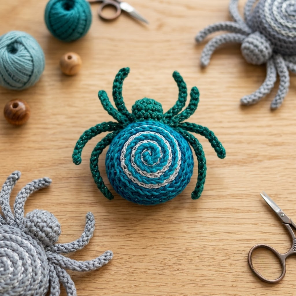 2 in 1 Spider and Bat Crochet Pattern