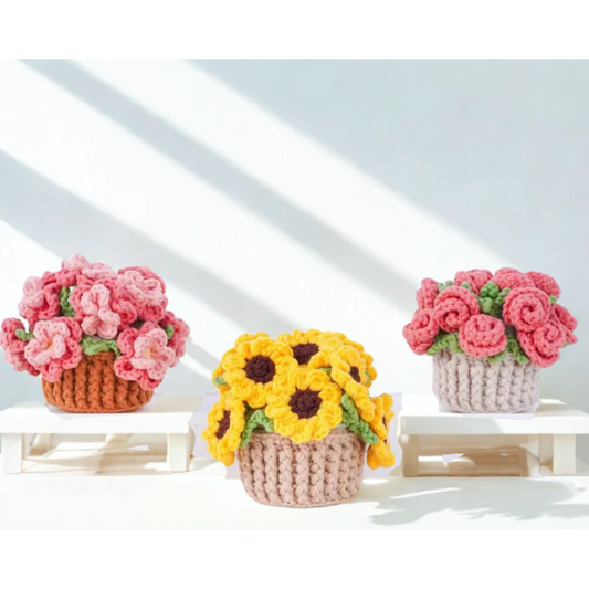 Bloom Pot Collection Crochet Pattern