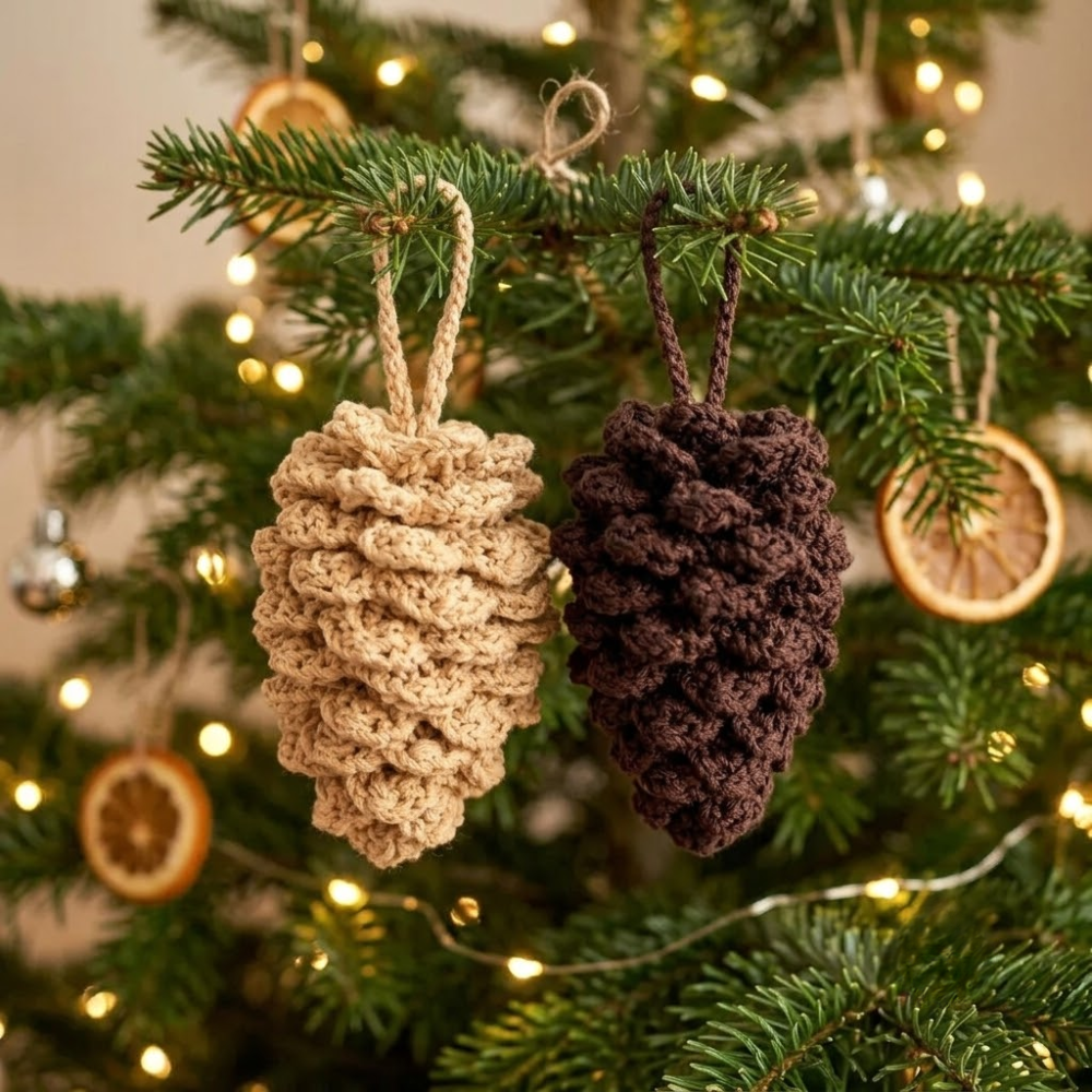 4 in 1 Classic Christmas Ornament Crochet Pattern