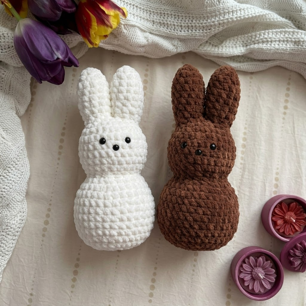 5 in 1 Hoppy Easter Garden Crochet Pattern