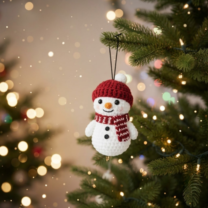 4 in 1 Classic Christmas Ornament Crochet Pattern