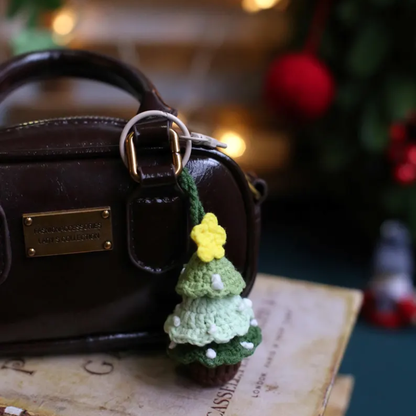 Mini Christmas Tree Ornament Crochet Pattern