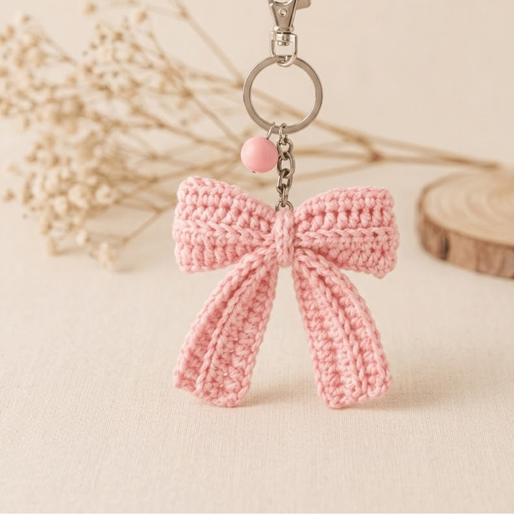 4 in 1 Keychain Charm Crochet Pattern