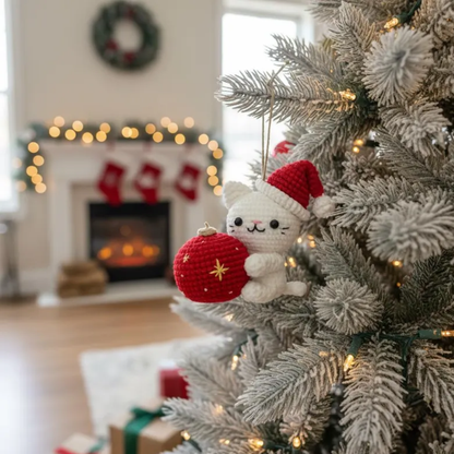 Santa Kitty Crochet Pattern