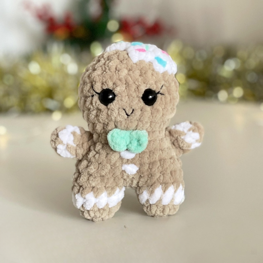 Gingerbread Man Crochet Pattern
