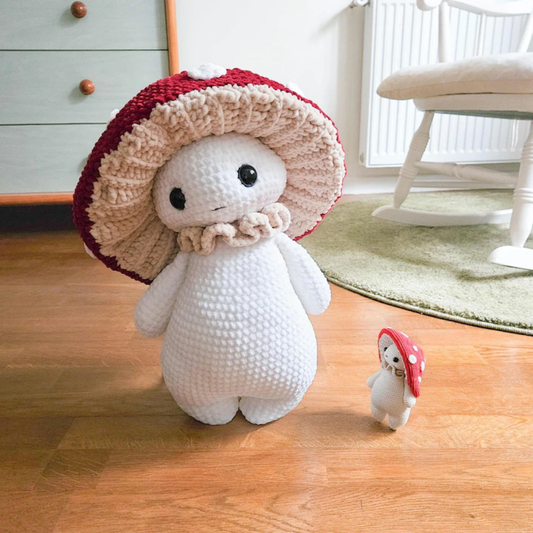 Cute Mushroom Amigurumi Crochet Pattern