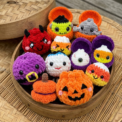 11 in 1 Halloween Dumpling Crochet Pattern