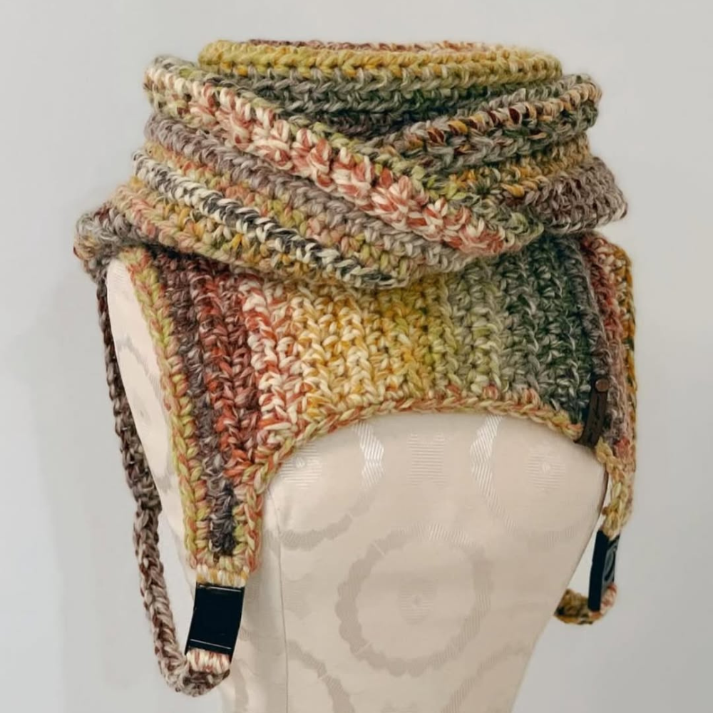 Chunky Cowl Vest Crochet Pattern