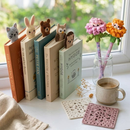 Desk Accessories Set Crochet Pattern