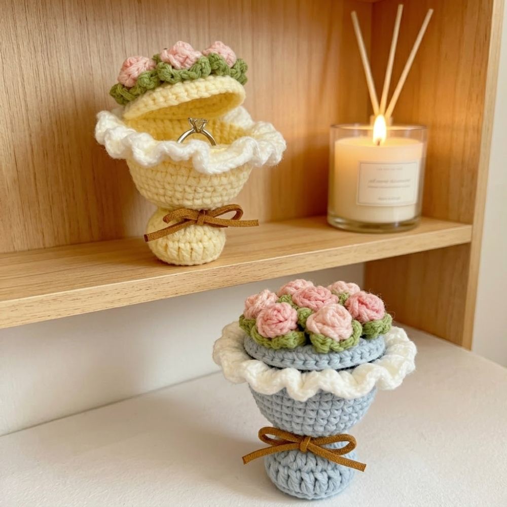 9 in 1 Bloom & Love Gift Set Crochet Pattern