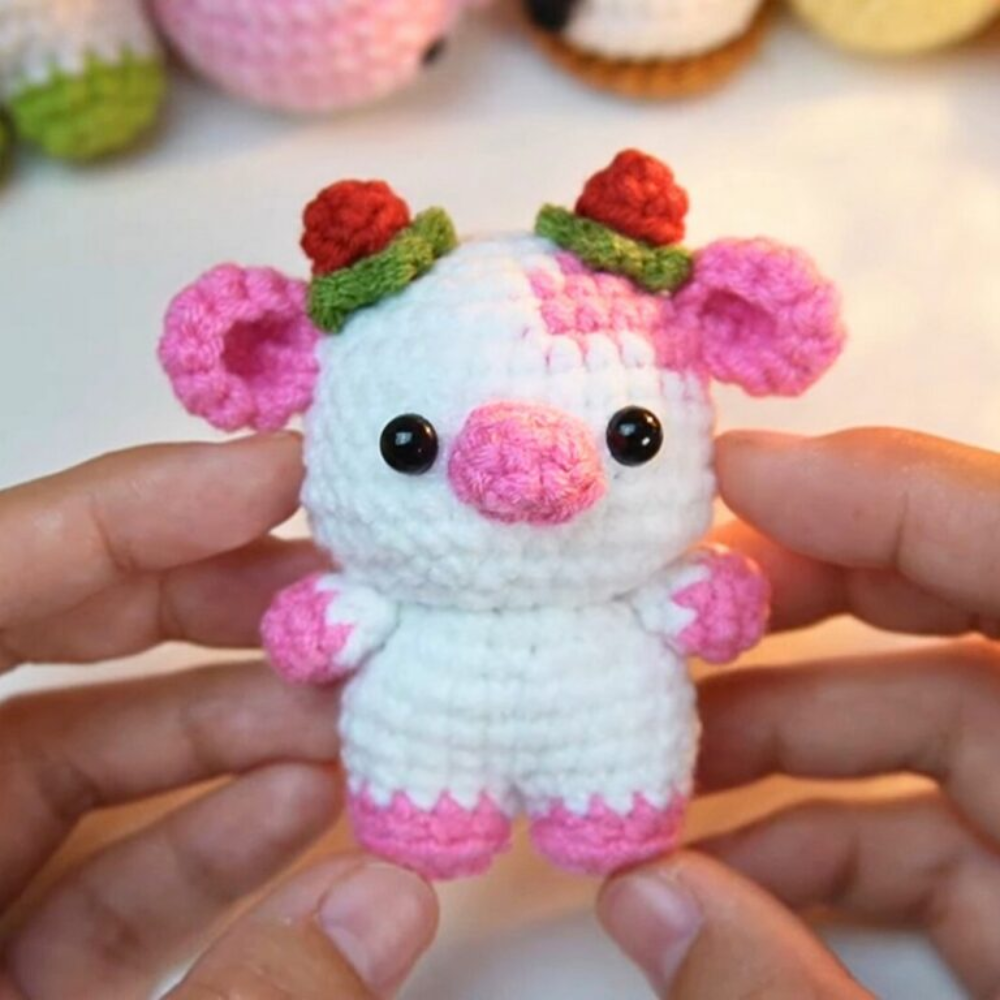 Blossom Piggy Crochet Pattern
