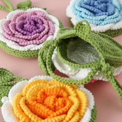 3 in 1 Berry Bloom Bag Crochet Pattern