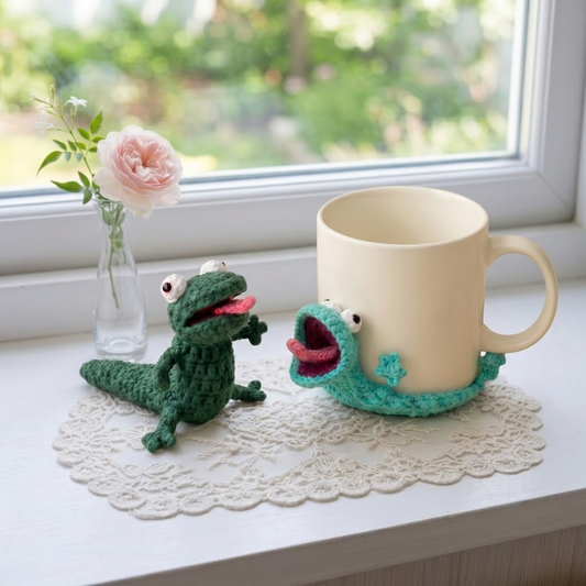2 in 1 Lizard Tom Crochet Pattern
