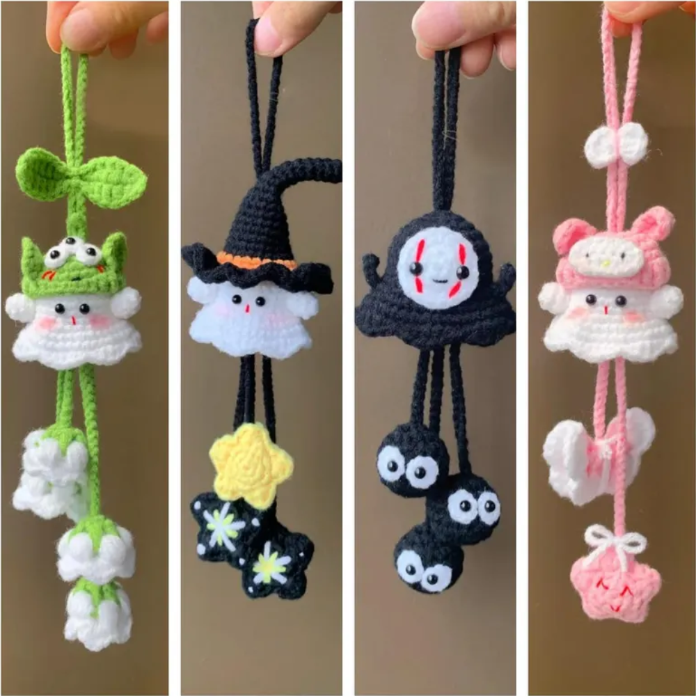 Little Ghost Friends Crochet Pattern