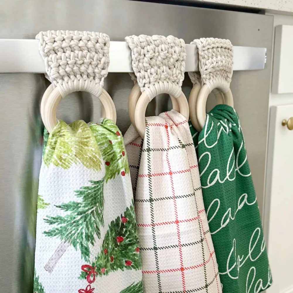 Hanging Towel Holder Crochet Pattern