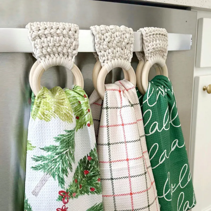 Hanging Towel Holder Crochet Pattern