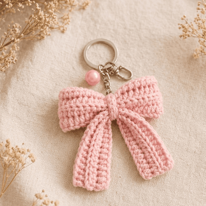 4 in 1 Keychain Charm Crochet Pattern