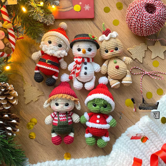 Christmas Friends Crochet Pattern